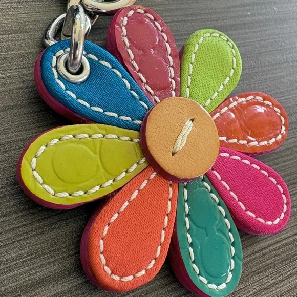 Coach Daisy Y2K Bag Charm - Multi Color Patent Embossed - Picture 4 of 11